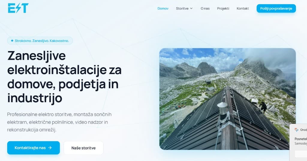 Predogled: EST – Elektro Storitve Trošt
