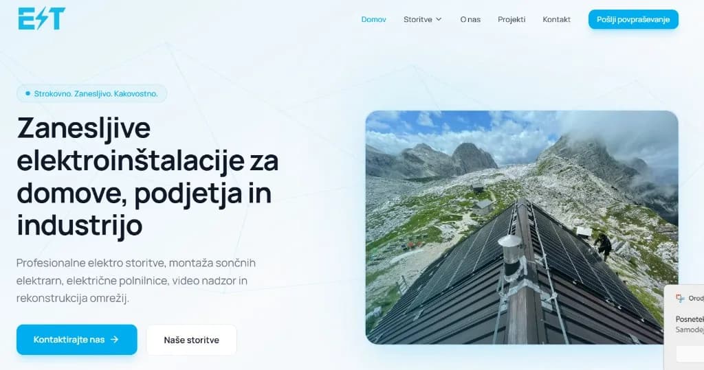 Predogled: EST – Elektro Storitve Trošt